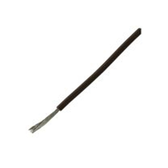 RS PRO,207-5285,黑色 单芯 架空电缆, 0.33 mm², 100 m长 7/0.25 mm, 22 AWG 聚氯乙烯, 600 V, 最高105 °C, RS PRO系列