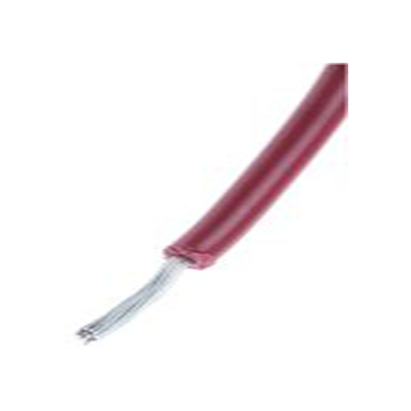 RS PRO,207-5306,红色 单芯 架空电缆, 0.33 mm², 100 m长 7/0.25 mm, 22 AWG 聚氯乙烯, 300 V, 最高105 °C, RS PRO系列