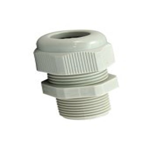 RS PRO,214-1077,尼龙 66 电缆接头, M25, 11 mm至17 mm线径, IP68, 灰色, Metric Thread系列