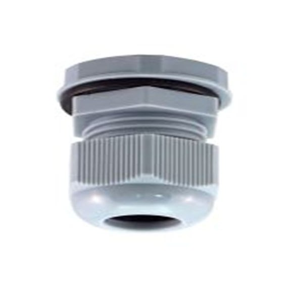 RS PRO,214-1083,尼龙 66 电缆接头, PG36, 22 mm至32 mm线径, IP68, 灰色 包括锁紧螺母, Metric Thread系列