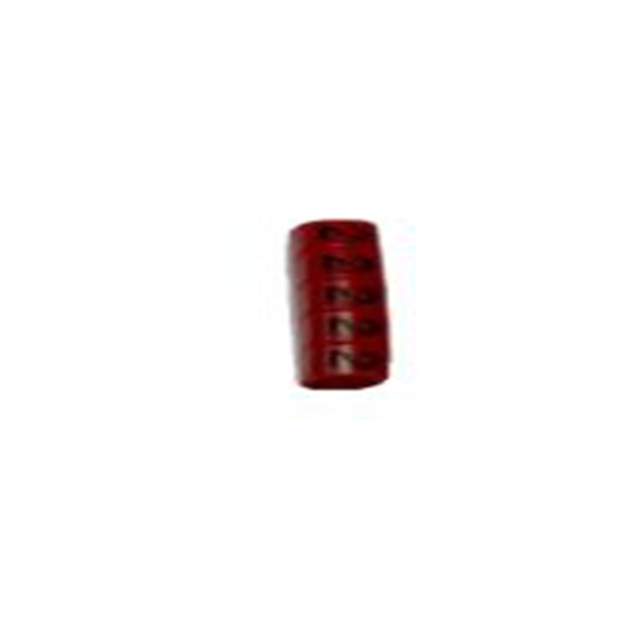 RS PRO,225-2160,RS PRO 防油 电缆标识, 滑动式固定 4.2 mm, 图例2 3 mm, 黑色, 4 mm, WEC系列