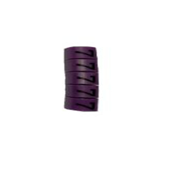 RS PRO,225-2165,RS PRO 防油 电缆标识, 滑动式固定 4.2 mm, 图例7 3 mm, 黑色, 4 mm, WEC系列