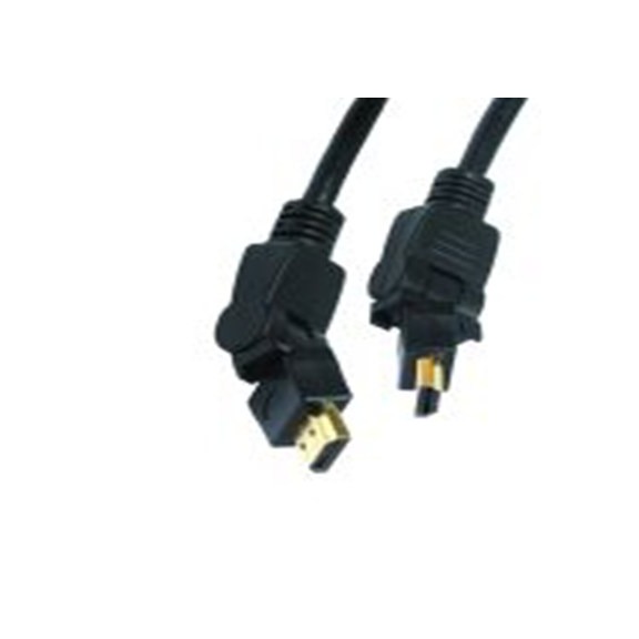 RS PRO,229-9952,HDMI 电缆, 高速, HDMI 公转 HDMI 公, 1 m长, 黑色