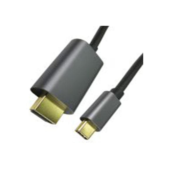 RS PRO,229-9977,RS PRO , USB C 型 公转HDMI 公, 2 m长, 黑色