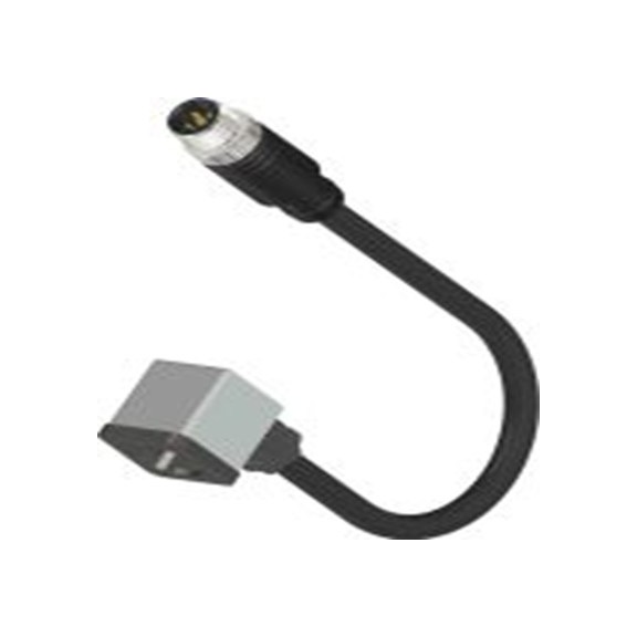 RS PRO,230-5695,RS PRO 传感器执行器电缆, 500 mm长 3, 直向 公 3转DIN 43650 形式 A 公, PU 黑色护套, IP40, CDM12S3A系列