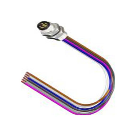 RS PRO,230-5711,RS PRO 传感器执行器电缆, 500 mm长 6, 直向 公转自由端 无端接, IP40, CPM08系列