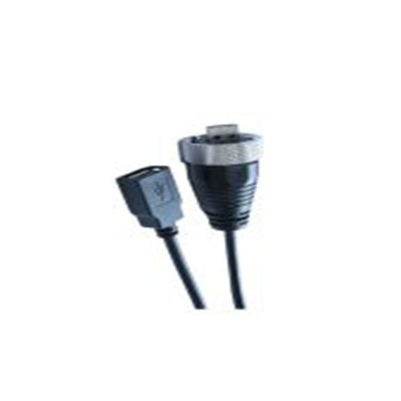 RS PRO,231-7938,RS PRO , USB A 型 公转USB A 型 母插, 2 m长, USB 2.0, 黑色, GT211系列