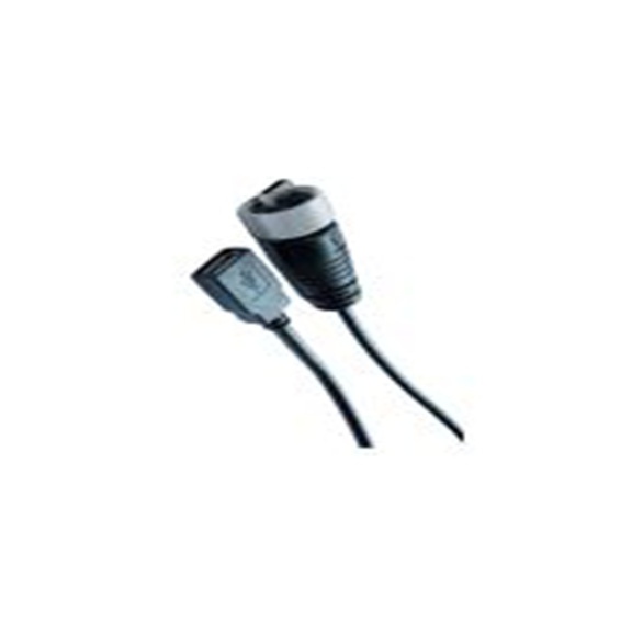 RS PRO,231-7941,RS PRO , USB A 型 公转USB A 型 母插, 2 m长, USB 2.0, 黑色, GT216系列