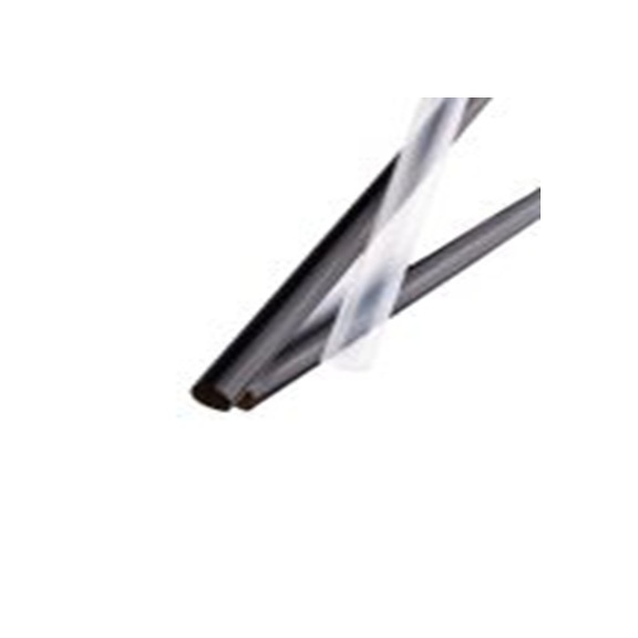 RS PRO,234-5941,RS PRO 阻燃 聚氟乙烯 热缩管, 无色, Φ12.7 mm, 1.2m长, 2:1收缩比, 6.4 mm收缩径, HTK150系列