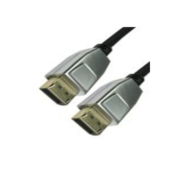RS PRO,236-9095,RS PRO DP线, 2 m长, 屏接口 公转屏接口 公, 黑色 聚氯乙烯护套, RS PRO系列