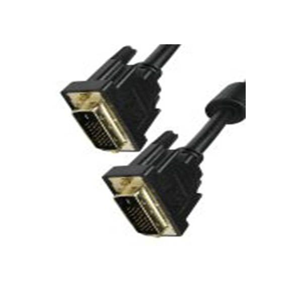 RS PRO,236-9112,RS PRO DVI线, 20 m长, DVI-D 双通道 公转DVI-D 公, 黑色 聚氯乙烯