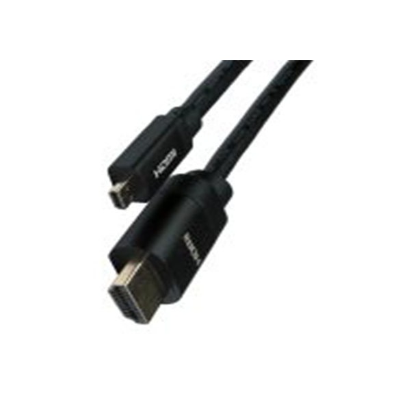 RS PRO,236-9116,HDMI 电缆, HDMI, Micro HDMI 公转 HDMI 公, 3 m长, RS PRO系列, 黑色