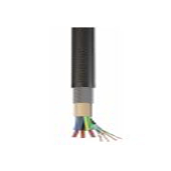 RS PRO,245-6403,电动车充电线, 3芯, 20.2 mm外径, 600/1000V, 58 A, 10 mm²线规, 50 m线长, 黑色护套