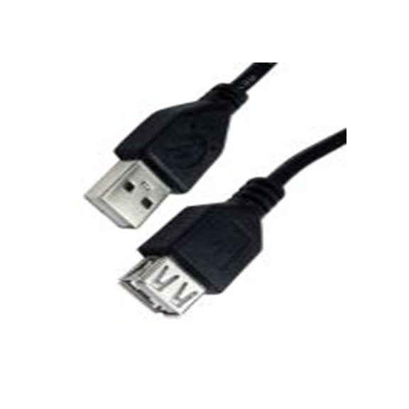 RS PRO,251-3225,RS PRO , USB A 型 公转USB A 型 母插, 1 m长, USB 2.0, 黑色