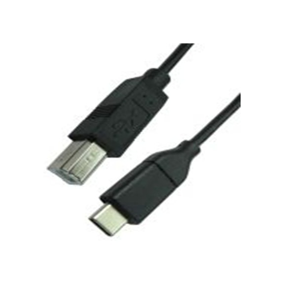 RS PRO,251-3296,RS PRO , USB C 型 公转USB B 公, 2 m长, USB 2.0, 黑色