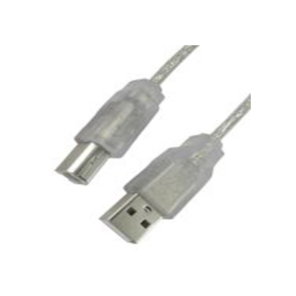 RS PRO,252-7133,RS PRO , USB A 型 公转USB B 公, 3 m长, USB 2.0, 无色, RS PRO系列