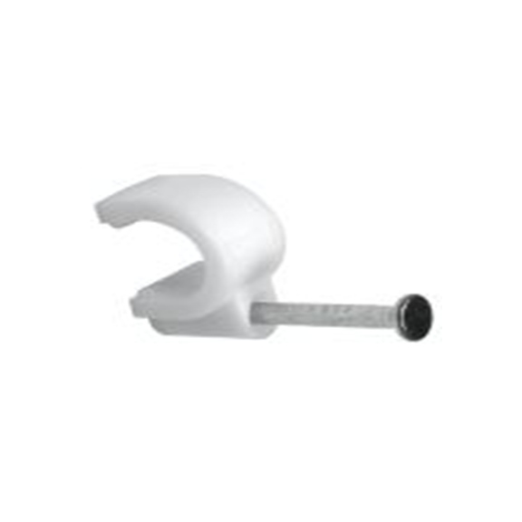 RS PRO,266-2298,聚乙烯, 钢, 白色, 最大捆束10 mm, 自粘固定