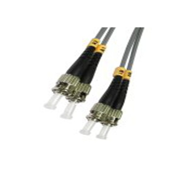 RS PRO,266-2354,RS PRO 两芯OM1多模光纤, 10m长, ST转ST, Φ3mm线芯, 低烟无卤灰色护套