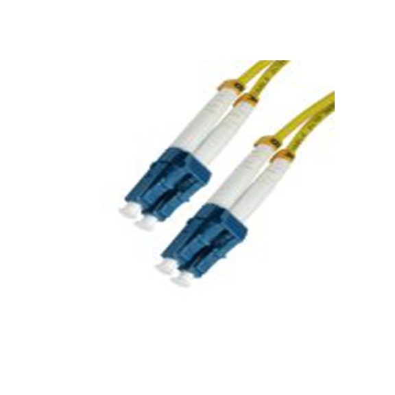 RS PRO,266-2411,RS PRO 两芯OS2单模光纤, 10m长, LC转LC, Φ3μm线芯, 低烟无卤黄色护套