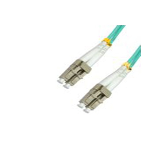 RS PRO,266-2573,RS PRO 两芯OM4多模光纤, 3m长, LC转LC, Φ3mm线芯, 低烟无卤淡蓝色护套