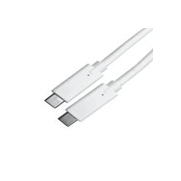 RS PRO,266-2590,RS PRO , USB C 型 公转USB C 型 公, 1 m长, USB 3.1, 白色