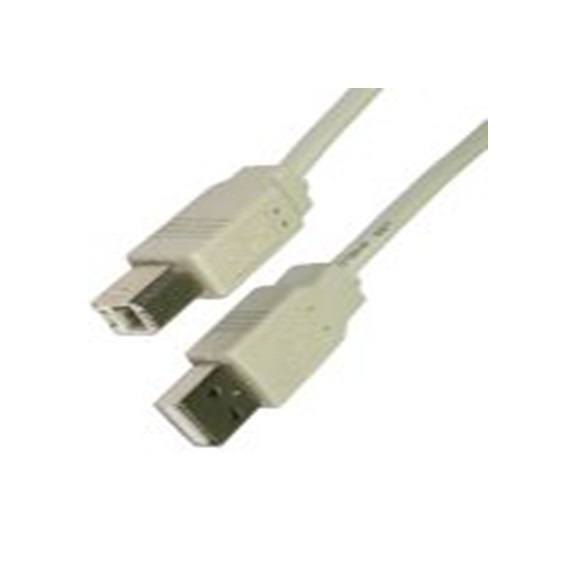 RS PRO,266-8474,RS PRO , USB A 型 公转USB B 公, 1.8 m长, USB 2.0, 米色