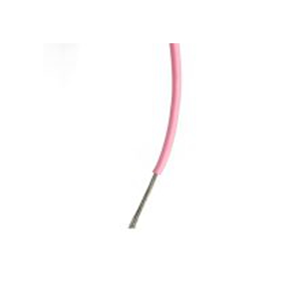 RS PRO,267-5837,粉红色 5 类 BS EN 60228 架空电缆, 1 mm², 100 m长 32/0.2 mm 聚氯乙烯, 1000 V ac, 最高85 °C
