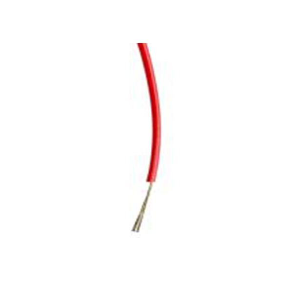 RS PRO,267-5874,红色 5 类 BS EN 60228 架空电缆, 0.22 mm², 100 m长 7/0.2 mm 聚氯乙烯, 1000 V ac, 最高85 °C