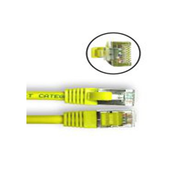 RS PRO,276-1121,1 m 8 类 8 类网线, S/FTP屏蔽, 黄色 低烟，无卤护套, RJ45 公转RJ45 公