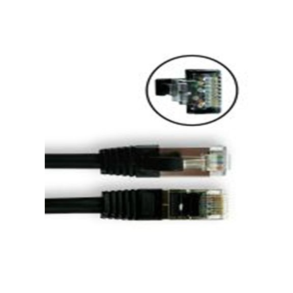 RS PRO,276-1134,15 m 8 类 8 类网线, S/FTP屏蔽, 黑色 低烟，无卤护套, RJ45 公转RJ45 公