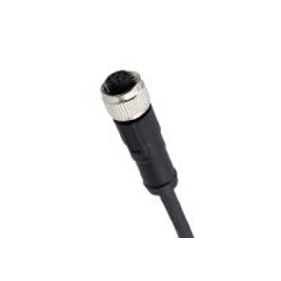 RS PRO,282-5394,RS PRO 电缆, 20 m长 8, 直向 母插, PU 黑色护套, IP40