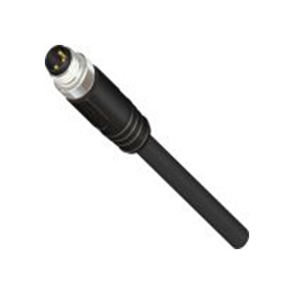 RS PRO,283-4925,RS PRO 执行器/传感器电缆, 1 m长 3, M8, 直向 公, 聚氯乙烯 黑色护套, IP40