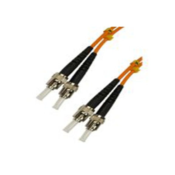 RS PRO,284-6916,2芯 OM2 光纤电缆, 10 m长, Φ3 mm线芯, 低烟，无卤 橙色护套