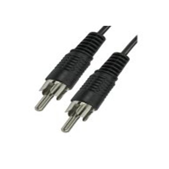 RS PRO,286-2796,RS PRO 莲花头音频线, RCA 公转RCA 公, 10 m长, 黑色