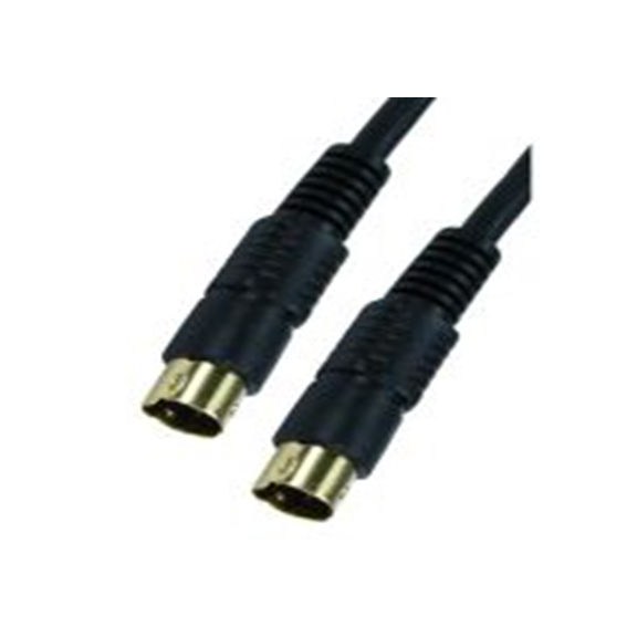 RS PRO,286-2876,RS PRO DIN线, 1.5 m长, S-VHS 公转S-VHS 公, 黑色