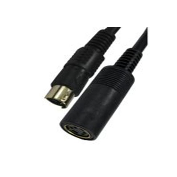 RS PRO,286-2882,RS PRO DIN线, 1.5 m长, S-VHS 公转S-VHS 母插, 黑色
