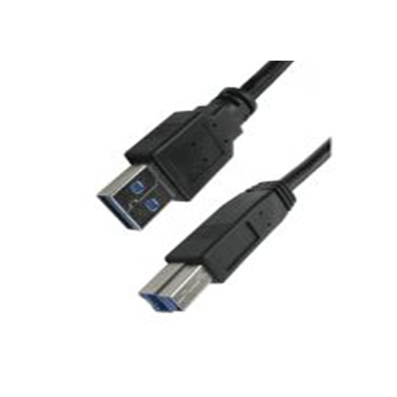 RS PRO,286-2923,RS PRO , USB A 型 公转USB B 公, 5 m长, USB 3.0, 黑色