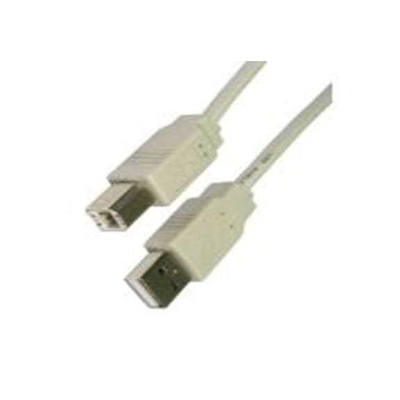 RS PRO,286-3295,RS PRO , USB A 型 公转USB B 公, 5 m长, USB 2.0, 米色