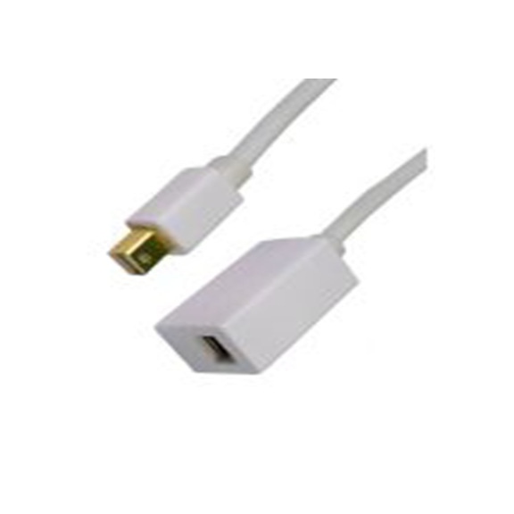RS PRO,286-3331,RS PRO DP线, 2 m长, 微型 DisplayPort 公转微型 DisplayPort 母插, 白色 聚氯乙烯护套, CDLMD系列