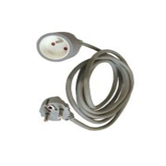 RS PRO,296-393,灰色 延长线, 额定电压250 V E 型插座, 电缆长3 m