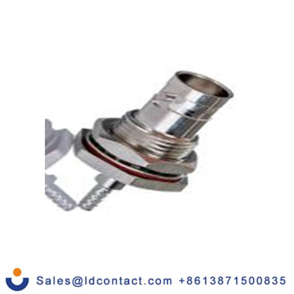 RS PRO,246-9456,BNC 连接器 母插, 50 Ω, 面板安装, 直向, 用于RG-174U线 BNC系列 压接