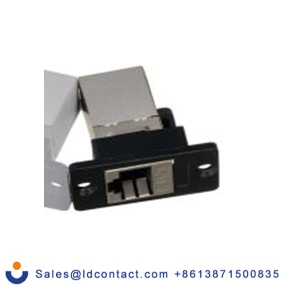 RS PRO,257-6706,RJ45 连接器 RJ45 母, 6 类网络, 1端口, 屏蔽, 33 mm长