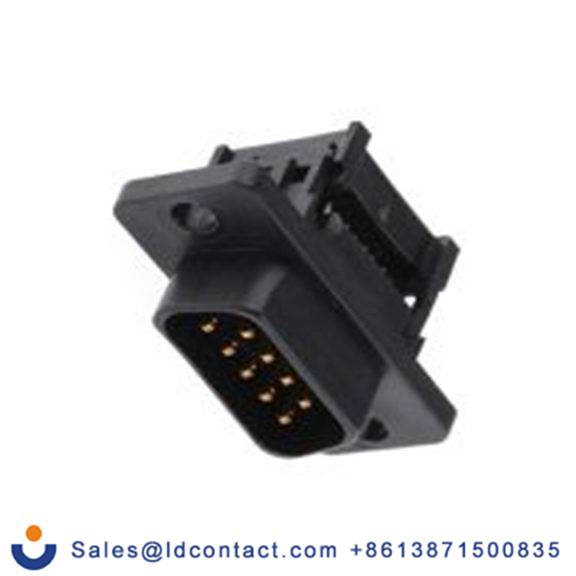 RS PRO,642-4840,9针 D-SUB 直向 1.27 mm间距, 电缆安装 D-sub 连接器, 250 V 公