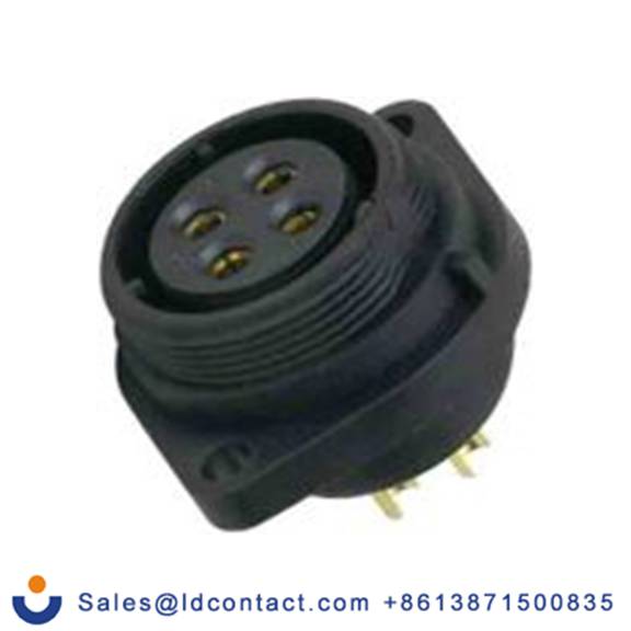 RS PRO,131-6374,Standard 圆形连接器 插座, 2芯, 法兰安装, 母插芯, 500 V, IP68, SP21系列