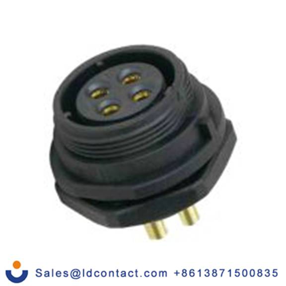 RS PRO,144-4201,Standard 圆形连接器 插座, 12芯, 正面安装, 母插芯, 400 V, IP68, SP21系列