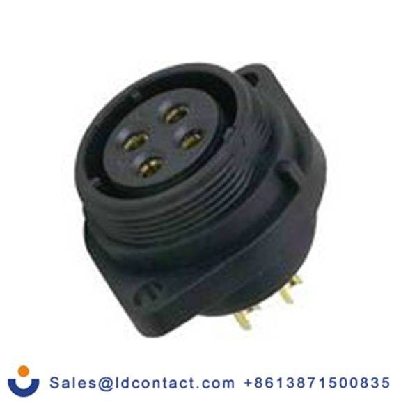 RS PRO,144-4205,Standard 圆形连接器 插座, 7芯, 法兰安装, 母插芯, 500 V, IP68, SP21系列