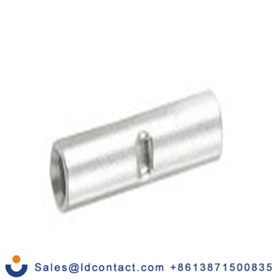 RS PRO,178-7198,接头连接器, 对接, 银色, Φ3.3 mm, 非绝缘, 15 mm总长, 镀锡触点, BN系列 16 AWG
