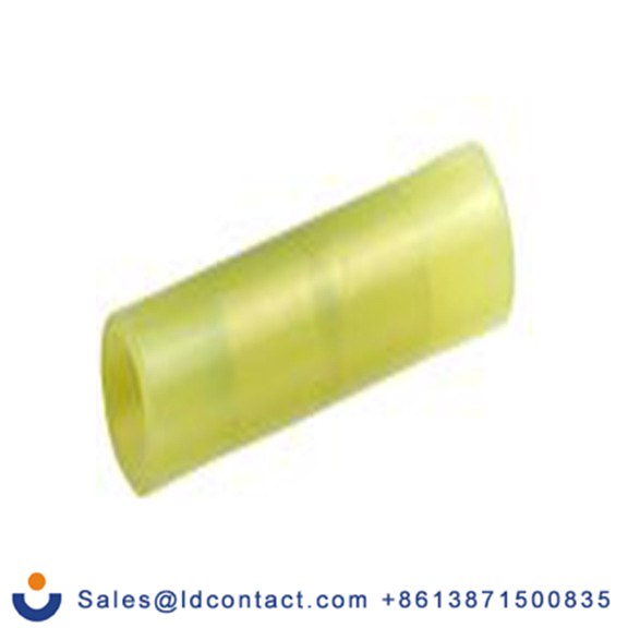 RS PRO,178-7209,接头连接器, 对接, 黄色, Φ5.3 mm, 绝缘, 27.3 mm总长, BNYT5系列 10 AWG