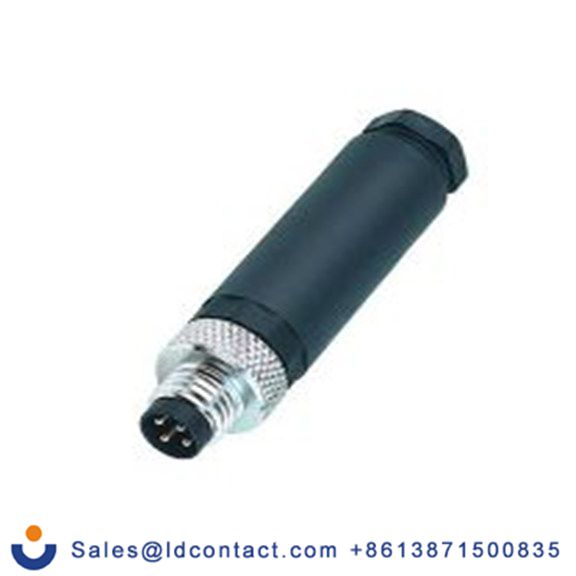 RS PRO,186-3078,M8 圆形连接器 插头, 4芯, 电缆安装, 公芯, 30.0 V, IP40, CNM08系列