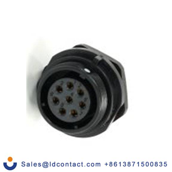 RS PRO,233-8299,21 mm 圆形连接器 插座, 8芯, 正面安装, 母插芯, 500 V, IP68, SP21系列